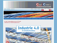 Tablet Screenshot of cadcabel.com